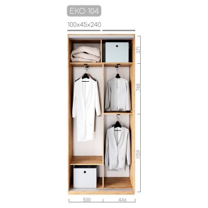 Шафа-купе ЕКО-104