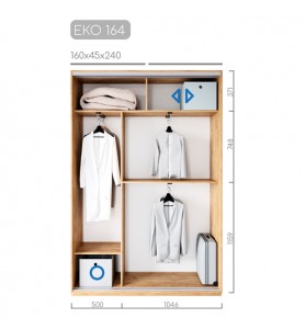 Шафа-купе ЕКО-164 Шафа-купе ЕКО-164