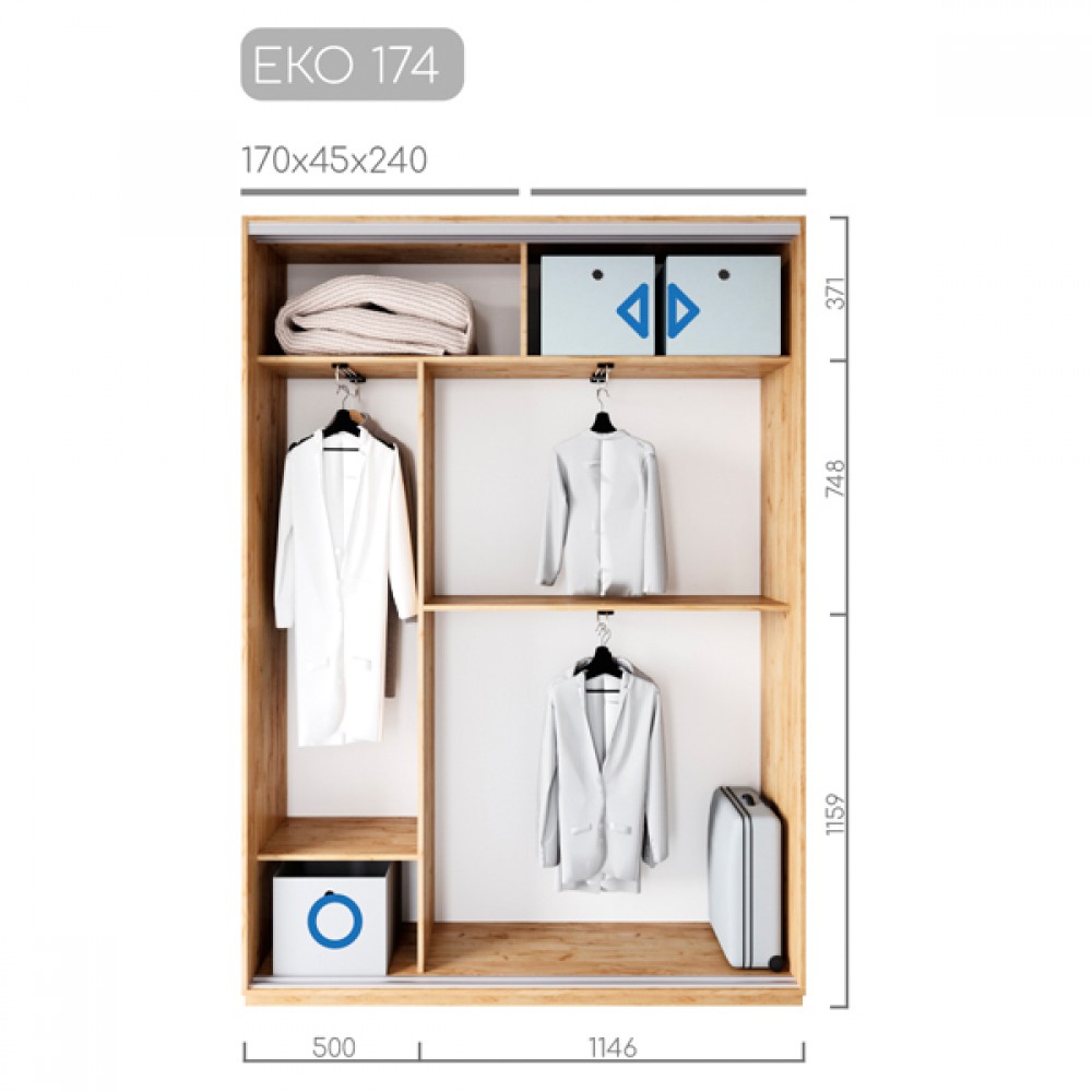 Шафа-купе ЕКО-174