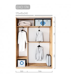 Шафа-купе ЕКО-174 Шафа-купе ЕКО-174