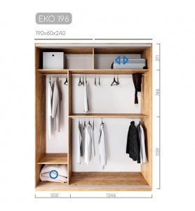 Шафа-купе ЕКО-196 Шафа-купе ЕКО-196