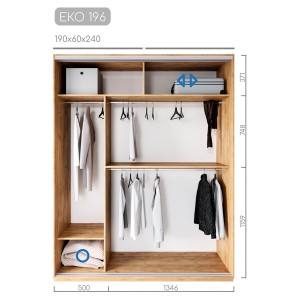 Шафа-купе ЕКО-196