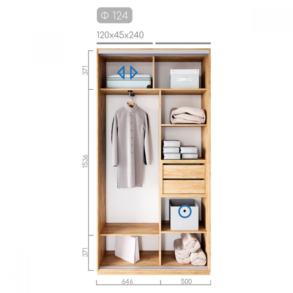 Шафа-купе Фаворит Ф-124