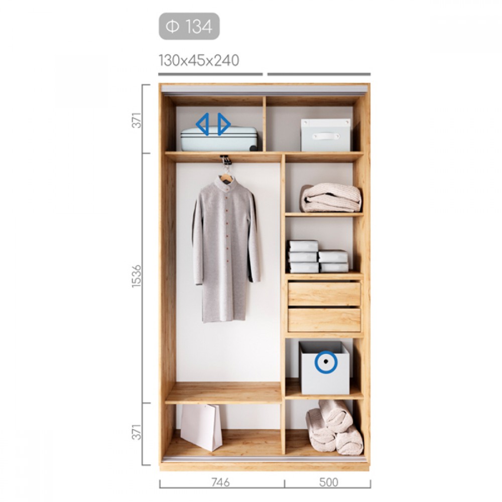 Шафа-купе Фаворит Ф-134