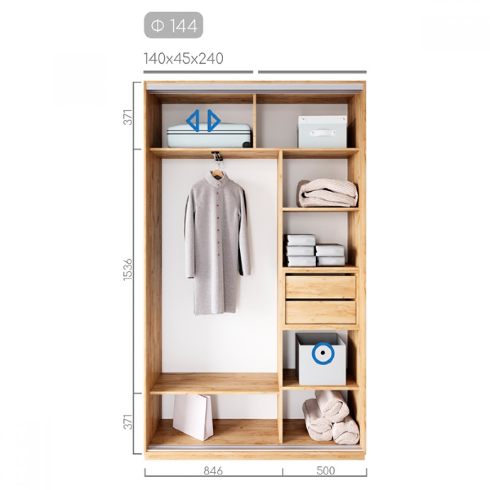 Шафа-купе Фаворит Ф-144