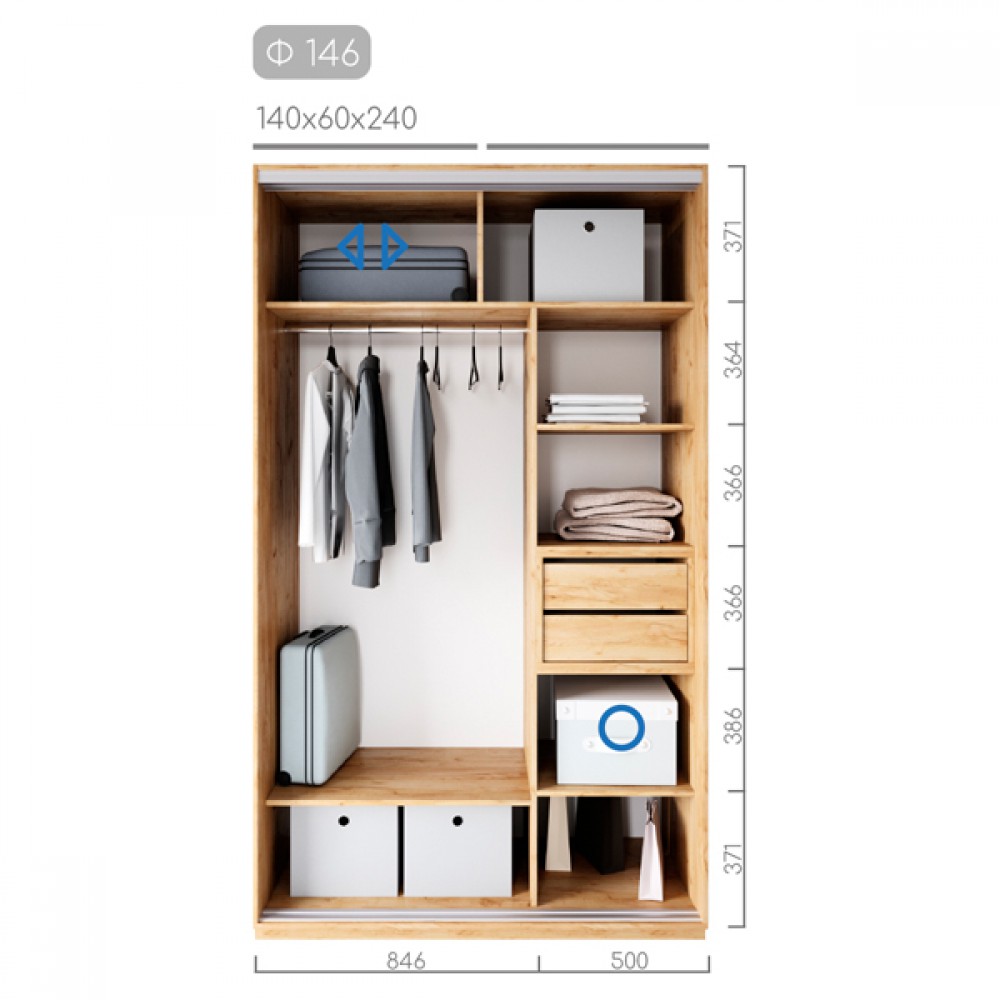 Шафа-купе Фаворит Ф-146