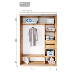 Шафа-купе Фаворит Ф-174