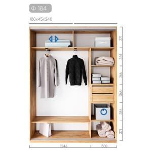 Шафа-купе Фаворит Ф-184