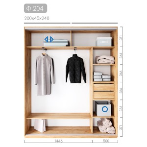 Шафа-купе Фаворит Ф-204