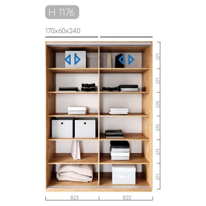 Шафа-купе Новатор H-1176