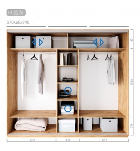 Шафа-купе Новатор H-2276 Шафа-купе Новатор H-2276
