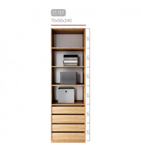 Гардеробна Престо П-117 Гардеробна Престо П-117