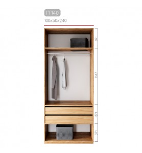 Гардеробна Престо П-140 Гардеробна Престо П-140