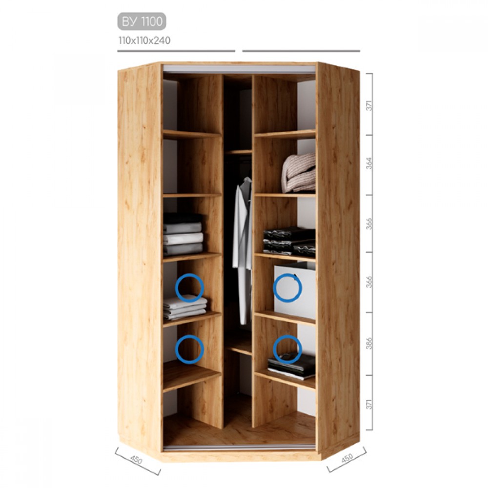 Шафа-купе Віват BУ-1100