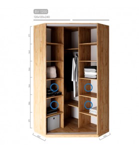 Шафа-купе Віват BУ-1200 Шафа-купе Віват BУ-1200