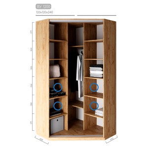 Шафа-купе Віват BУ-1200