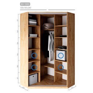 Шафа-купе Віват BУ-1300