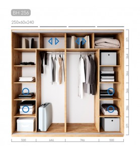 Шафа-купе Віват BH-256 Шафа-купе Віват BH-256