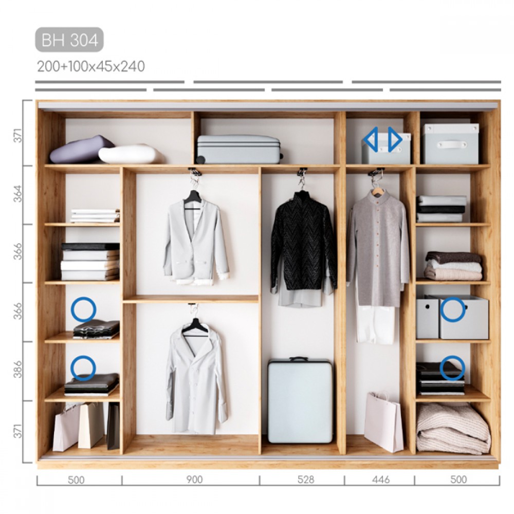 Шафа-купе Віват BH-304