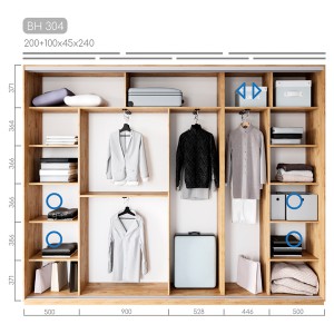 Шафа-купе Віват BH-304