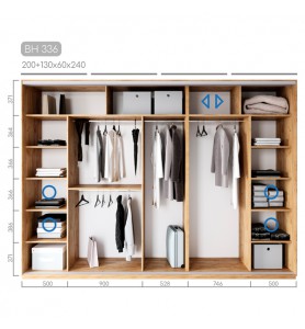 Шафа-купе Віват BH-336 Шафа-купе Віват BH-336