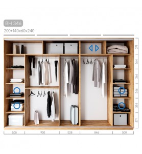 Шафа-купе Віват BH-346 Шафа-купе Віват BH-346