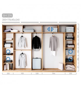 Шафа-купе Віват BH-374 Шафа-купе Віват BH-374