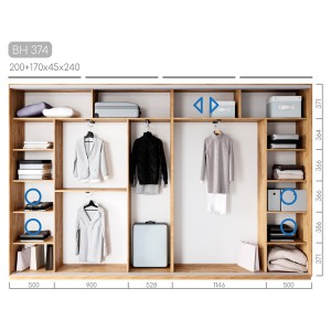 Шафа-купе Віват BH-374