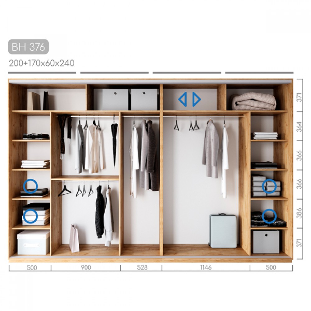 Шафа-купе Віват BH-376