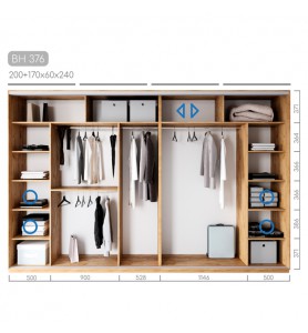 Шафа-купе Віват BH-376 Шафа-купе Віват BH-376