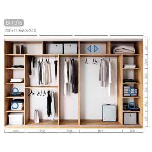 Шафа-купе Віват BH-376