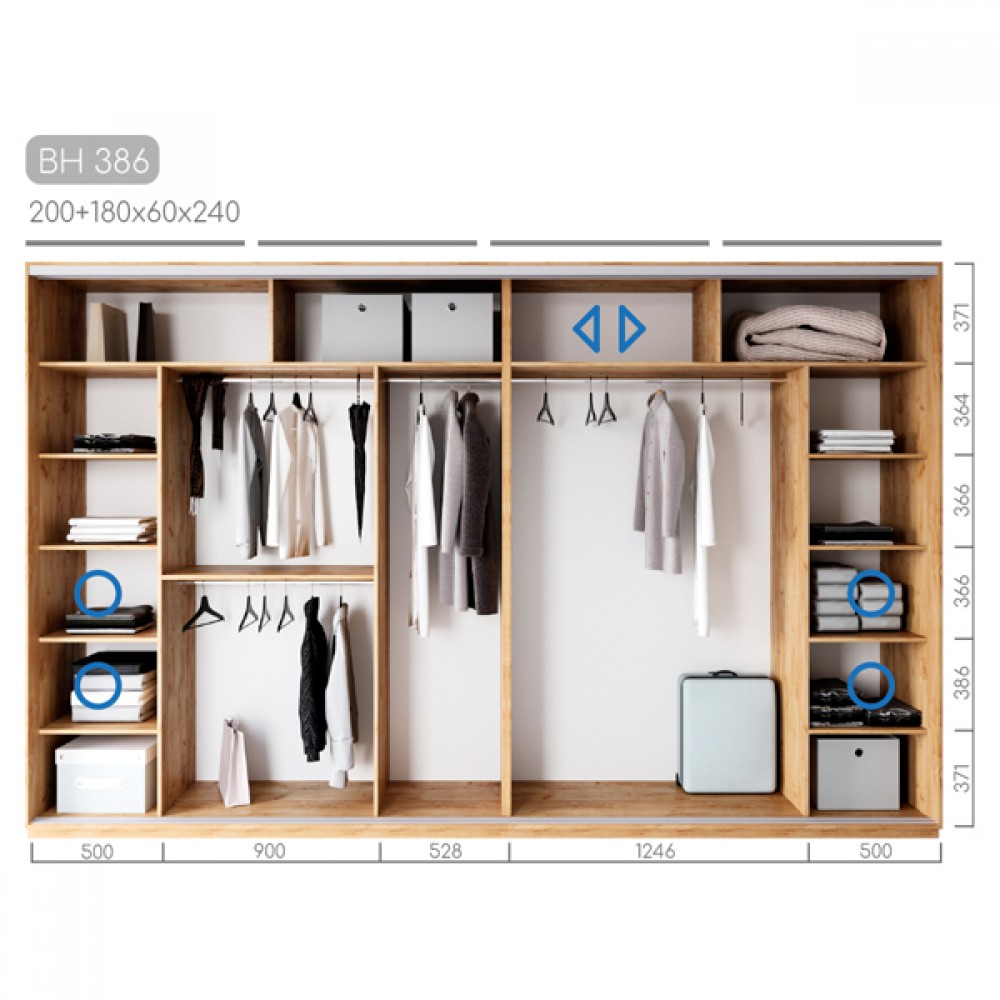 Шафа-купе Віват BH-386