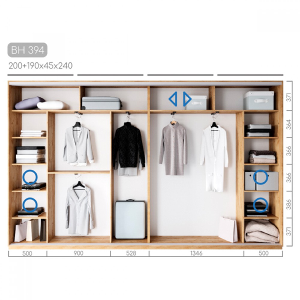 Шафа-купе Віват BH-394