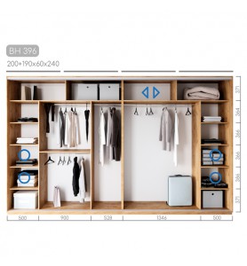 Шафа-купе Віват BH-396 Шафа-купе Віват BH-396