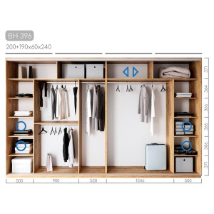 Шафа-купе Віват BH-396