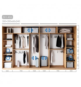 Шафа-купе Віват BH-406 Шафа-купе Віват BH-406