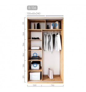 Шафа-купе Віват B-136 Шафа-купе Віват B-136