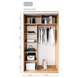 Шафа-купе Віват B-146