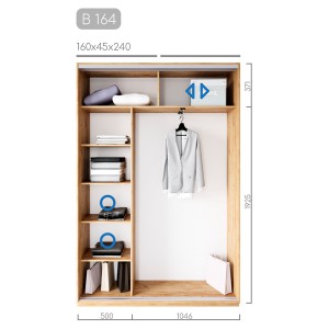 Шафа-купе Віват B-164