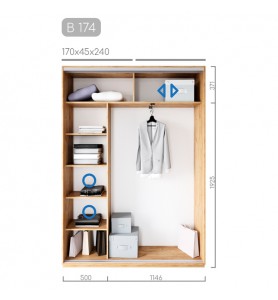 Шафа-купе Віват B-174 Шафа-купе Віват B-174