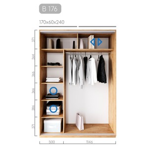 Шафа-купе Віват B-176