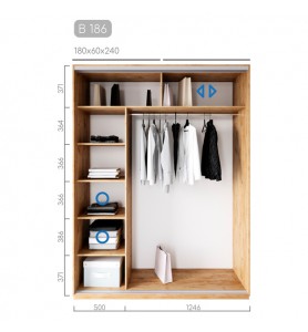 Шафа-купе Віват B-186 Шафа-купе Віват B-186