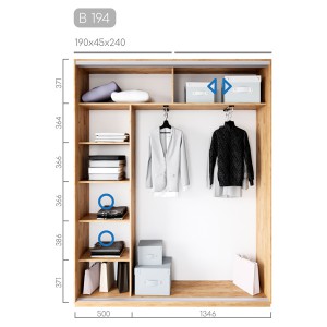 Шафа-купе Віват B-194