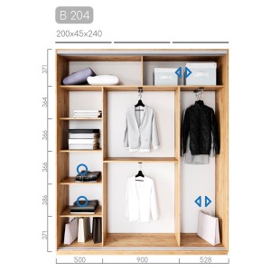 Шафа-купе Віват B-204