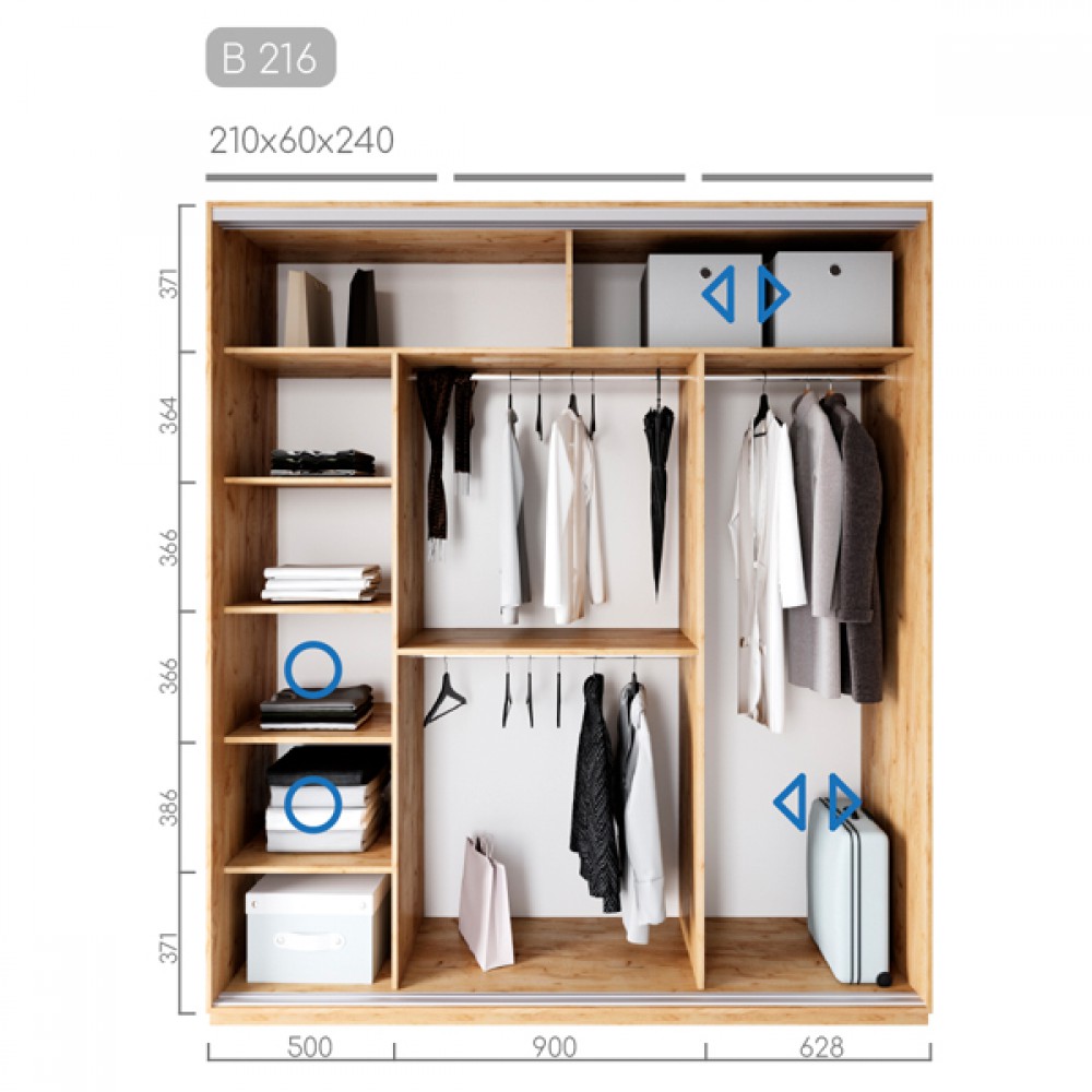 Шафа-купе Віват B-216