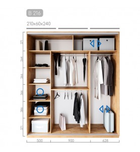 Шафа-купе Віват B-216 Шафа-купе Віват B-216