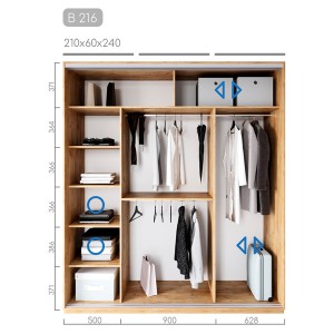 Шафа-купе Віват B-216