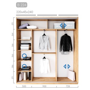 Шафа-купе Віват B-224