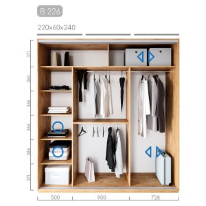 Шафа-купе Віват B-226