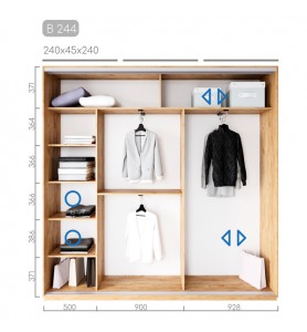 Шафа-купе Віват B-244 Шафа-купе Віват B-244